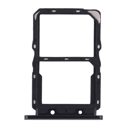 SIM Card Tray + NM Card Tray for Huawei Nova 5 (Black)