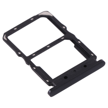 SIM Card Tray + NM Card Tray for Huawei Nova 5 (Black)