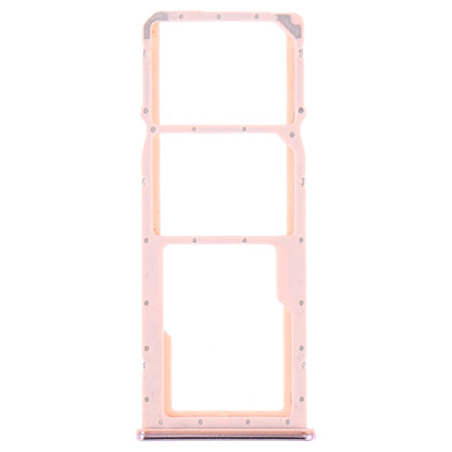 SIM Card Tray + SIM Card Tray + Micro SD Card Tray for Huawei Y9 (2019) (Pink)