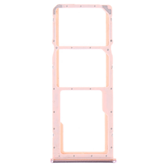 SIM Card Tray + SIM Card Tray + Micro SD Card Tray for Huawei Y9 (2019) (Pink)