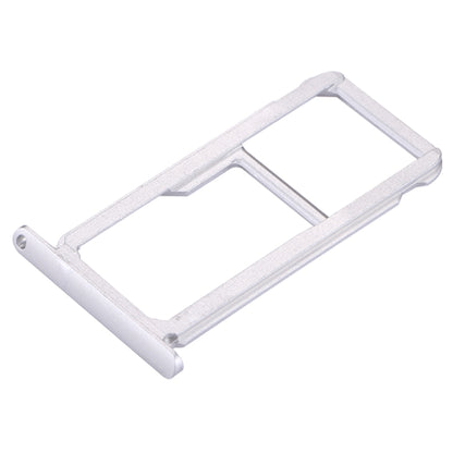 For Huawei Honor 6X / GR5 2017 SIM Card Tray & SIM / Micro SD Card Tray(Silver)