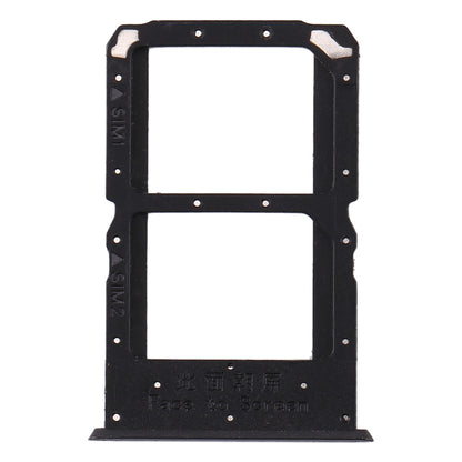 For OPPO Reno Z SIM Card Tray + SIM Card Tray (Black)