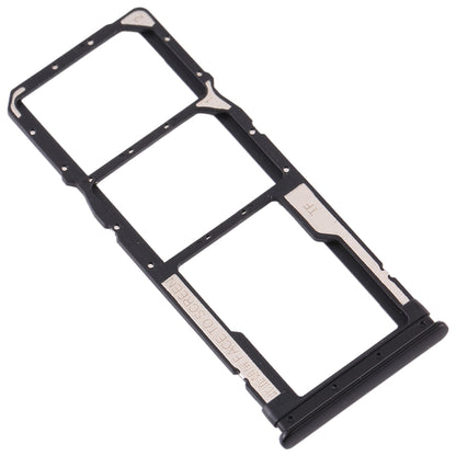 SIM Card Tray + SIM Card Tray + Micro SD Card Tray for Xiaomi Redmi Note 8 (Black)
