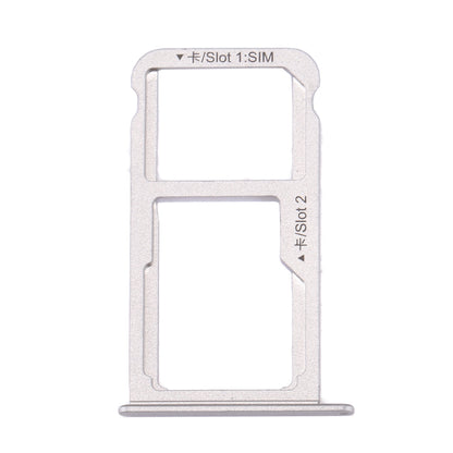For Huawei nova SIM Card Tray & SIM / Micro SD Card Tray(Silver)