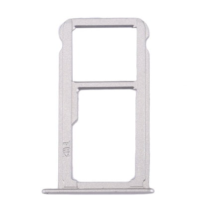 For Huawei nova SIM Card Tray & SIM / Micro SD Card Tray(Silver)