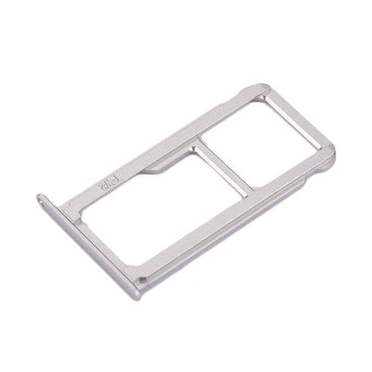 For Huawei nova SIM Card Tray & SIM / Micro SD Card Tray(Silver)