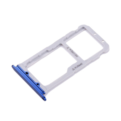 For Huawei Honor 9 SIM Card Tray & SIM / Micro SD Card Tray(Blue)