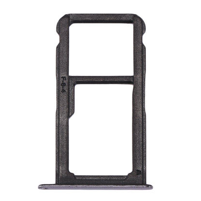 For Huawei P10 Lite SIM Card Tray & SIM / Micro SD Card Tray(Black)