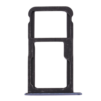 For Huawei P10 Lite SIM Card Tray & SIM / Micro SD Card Tray(Blue)