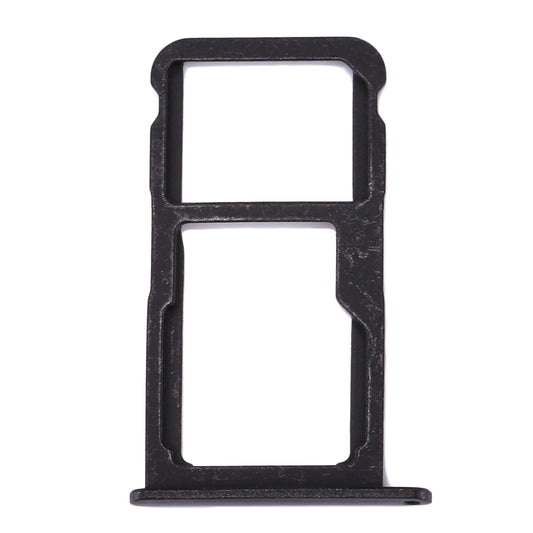 For Huawei Honor 8 Lite / P8 Lite 2017 SIM Card Tray & SIM / Micro SD Card Tray(Black)