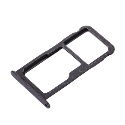 For Huawei Honor 8 Lite / P8 Lite 2017 SIM Card Tray & SIM / Micro SD Card Tray(Black)