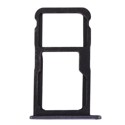 For Huawei Honor 8 Lite / P8 Lite 2017 SIM Card Tray & SIM / Micro SD Card Tray(Blue)