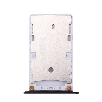For Xiaomi Redmi Note 4 SIM & SIM / TF Card Tray(Black)
