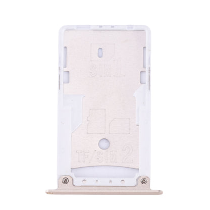 For Xiaomi Redmi Note 4X SIM & SIM / TF Card Tray(Gold)