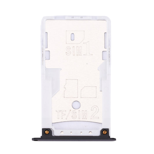 For Xiaomi Redmi 4X SIM & SIM / TF Card Tray(Black)