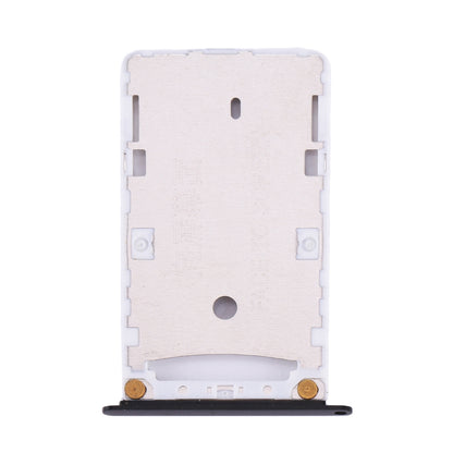For Xiaomi Redmi 4X SIM & SIM / TF Card Tray(Black)