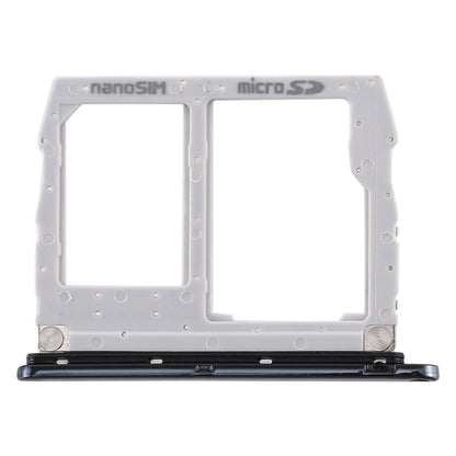 SIM Card Tray + Micro SD Card Tray for LG K40 / K12 Plus / X4 (2019) / X420EM / X420BMW / X420HM / X420 / X420N (Silver)