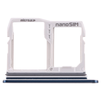 SIM Card Tray + Micro SD Card Tray for LG V40 ThinQ (Blue)