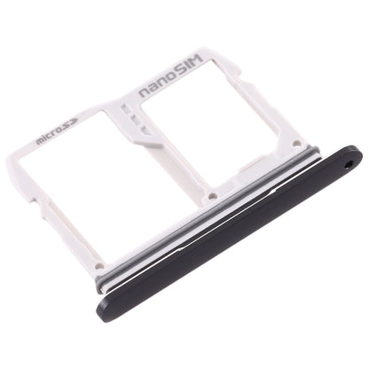 SIM Card Tray + Micro SD Card Tray for LG V50 ThinQ 5G(Black)