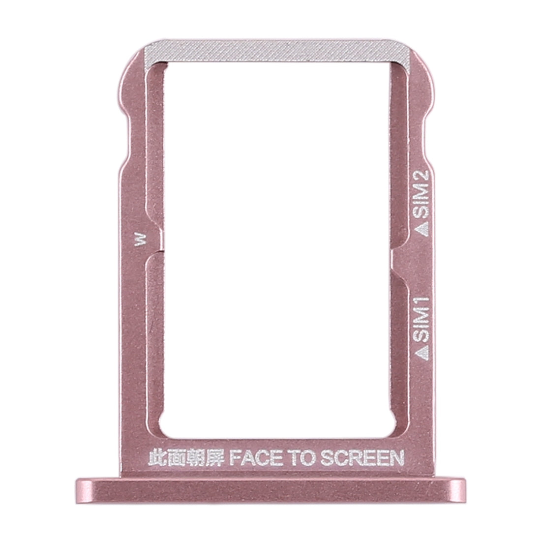 Double SIM Card Tray for Xiaomi Mi 6X (Rose Gold)