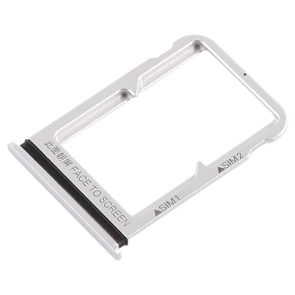 Double SIM Card Tray for Xiaomi Mi 8 (Silver)