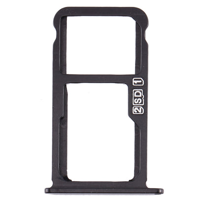 SIM Card Tray + SIM Card Tray / Micro SD Card Tray for Nokia  X7 / 8.1 / 7.1 Plus / TA-1131(Black)