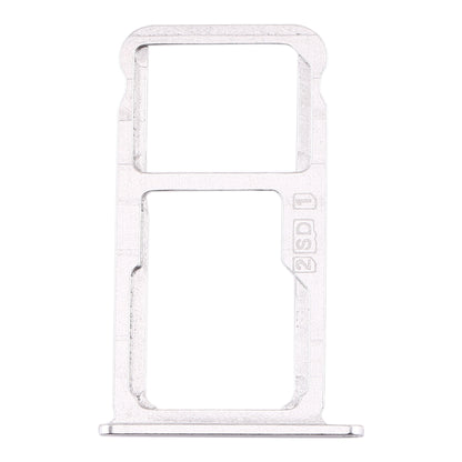 SIM Card Tray + SIM Card Tray / Micro SD Card Tray for Nokia  X7 / 8.1 / 7.1 Plus / TA-1131(Silver)