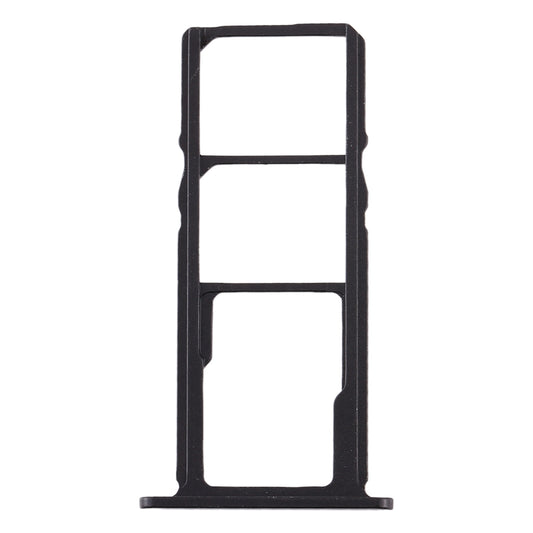 SIM Card Tray + SIM Card Tray + Micro SD Card Tray for Nokia 3.2 TA-1156 TA-1159 TA-1164 (Black)