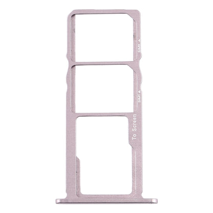 SIM Card Tray + SIM Card Tray + Micro SD Card Tray for Nokia 3.2 TA-1156 TA-1159 TA-1164 (Silver)