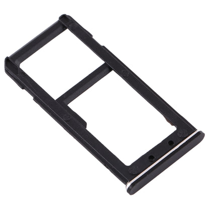 SIM Card Tray + SIM Card Tray / Micro SD Card Tray for Nokia 6 TA-1000 TA-1003 TA-1021 TA-1025 TA-1033 TA-1039 (Black)