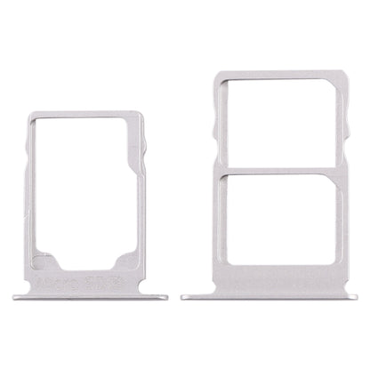 SIM Card Tray + SIM Card Tray + Micro SD Card Tray for Nokia 3.1 TA-1049 TA-1057 TA-1063 TA-1070 (White)