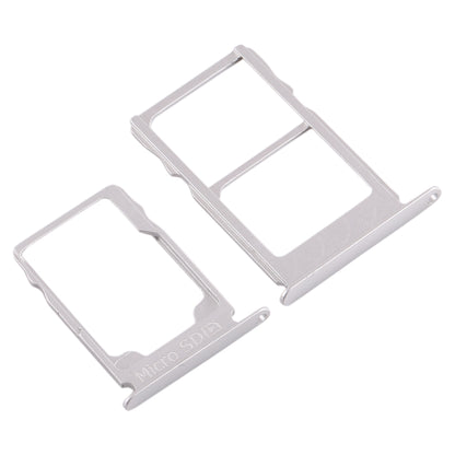 SIM Card Tray + SIM Card Tray + Micro SD Card Tray for Nokia 3.1 TA-1049 TA-1057 TA-1063 TA-1070 (White)