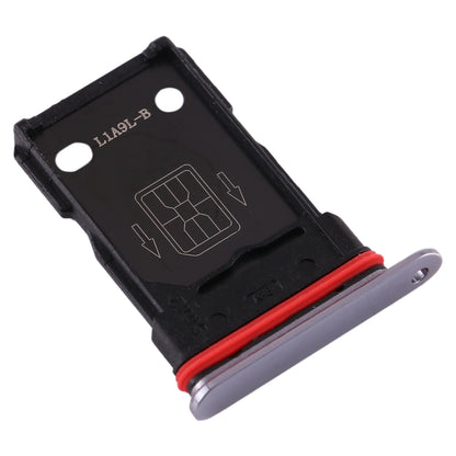 For OnePlus 7T SIM Card Tray + SIM Card Tray (Silver)