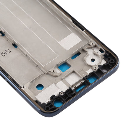 Front Housing LCD Frame Bezel Plate for LG K40 / K12+ K12 Plus / X4 2019 X420EM X420BMW X420EMW X420HM X420 X420N (Single SIM Version)(Blue)