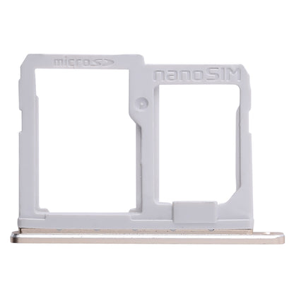 SIM Card Tray + Micro SD Card Tray for LG Q6 / M700 / M700N / G6 Mini(Gold)