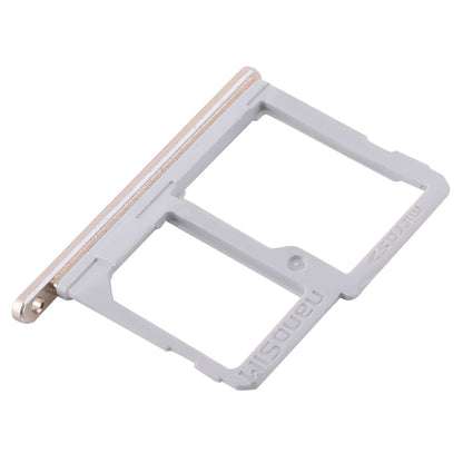 SIM Card Tray + Micro SD Card Tray for LG Q6 / M700 / M700N / G6 Mini(Gold)