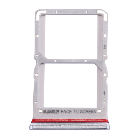 SIM Card Tray + SIM Card Tray for Xiaomi Redmi K30 5G(Silver)