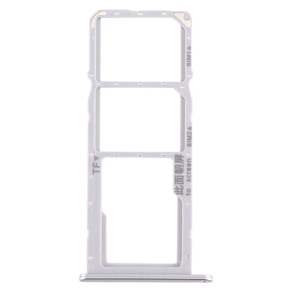 SIM Card Tray + SIM Card Tray + Micro SD Card Tray for Huawei Enjoy 10e / Honor Play 9A (Silver)