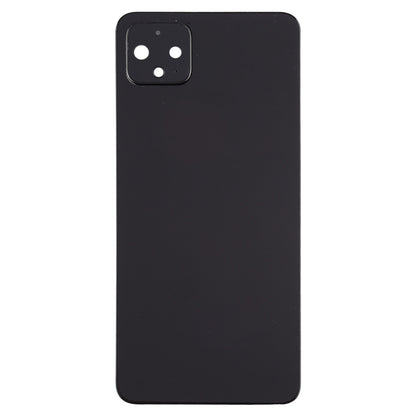 Battery Back Cover with Camera Lens Frame for Google Pixel 4XL(Black)