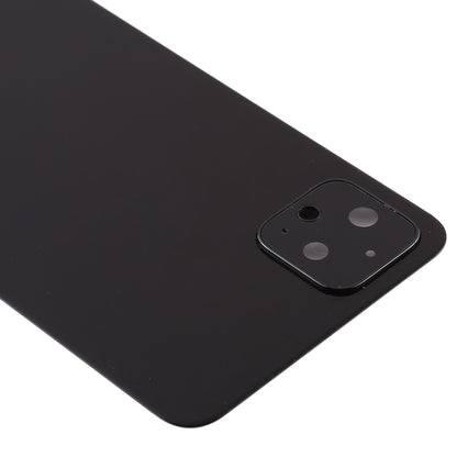 Battery Back Cover with Camera Lens Frame for Google Pixel 4XL(Black)