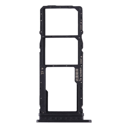 SIM Card Tray + SIM Card Tray + Micro SD Card Tray for Huawei Enjoy 10 / Honor Play 3 (Black)