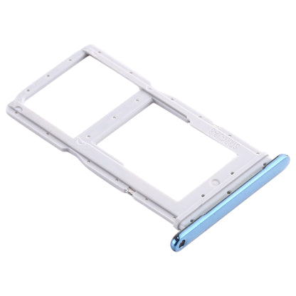 SIM Card Tray + SIM Card Tray / Micro SD Card Tray for Huawei Enjoy 10 Plus (Blue)