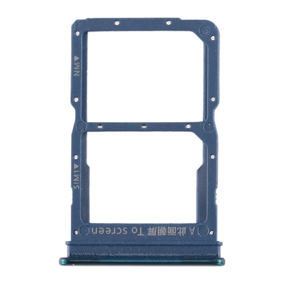 SIM Card Tray + NM Card Tray for Huawei Enjoy 10s / Honor Play 4T Pro (Green)