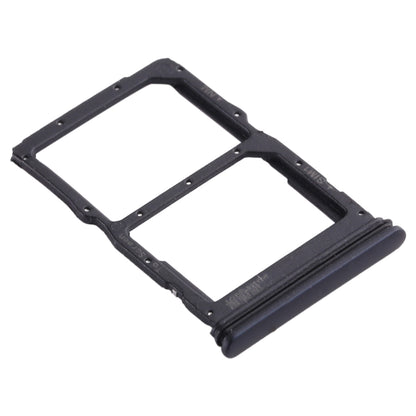 SIM Card Tray + NM Card Tray for Huawei Honor 30S / Nova 7 SE (Black)