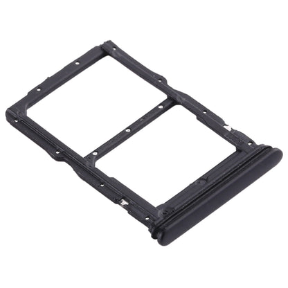 SIM Card Tray + NM Card Tray for Huawei Honor 30S / Nova 7 SE (Black)