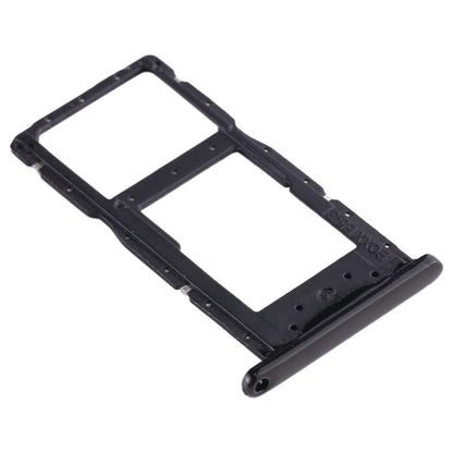 SIM Card Tray + SIM Card Tray / Micro SD Card Tray for Huawei Enjoy 9s (Black)