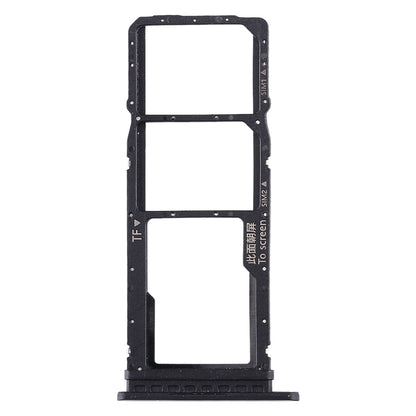 SIM Card Tray + SIM Card Tray + Micro SD Card Tray for Huawei Honor Play 4T (Black)