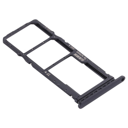 SIM Card Tray + SIM Card Tray + Micro SD Card Tray for Huawei Honor Play 4T (Black)