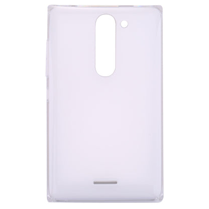 Dual SIM Battery Back Cover for Nokia Asha 502 (White)