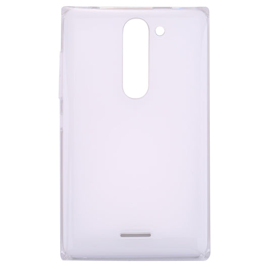 Dual SIM Battery Back Cover for Nokia Asha 502 (White)